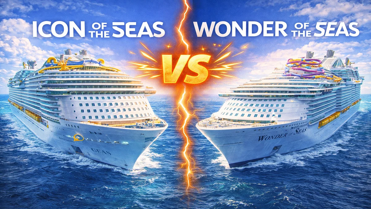 Icon of the Seas vs Wonder of the Seas: Which Giant Wins?