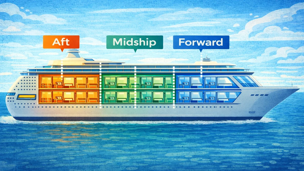 Midship vs. Aft vs. Forward: Which Cruise Cabin is Best?