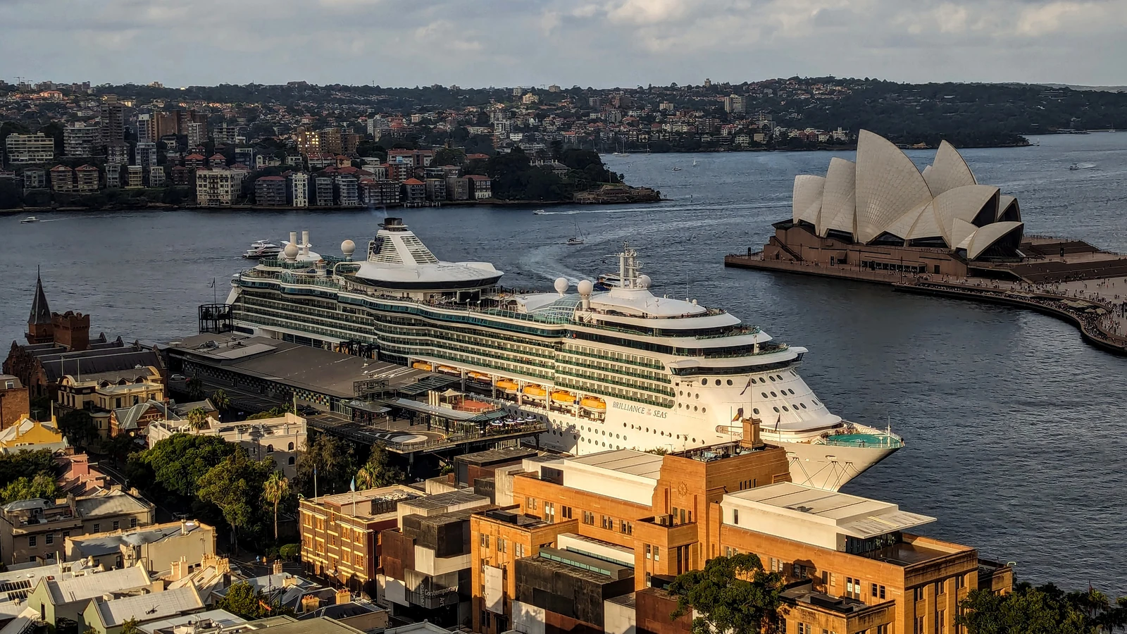 Brilliance of the Seas at Sydney Overseas Passenger Terminal
