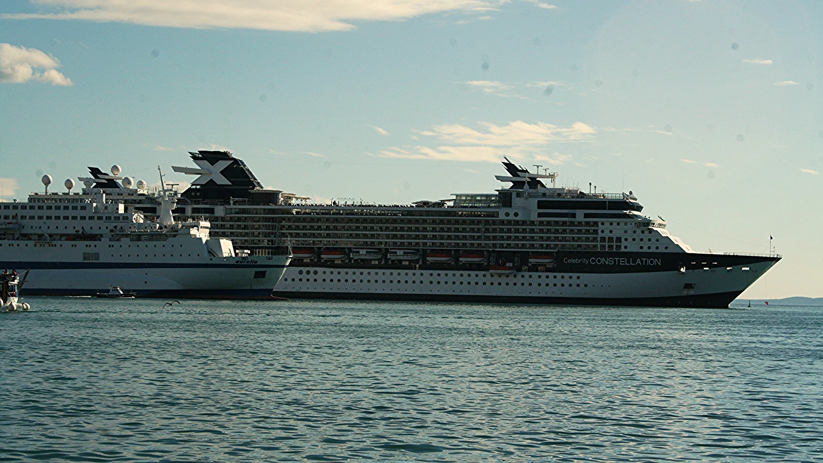 Celebrity Constellation cruise ship at Split Croatia