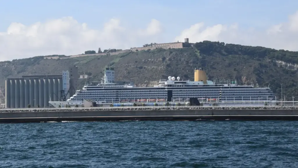 Arcadia cruise ship in Barcelona for P&O Cruises