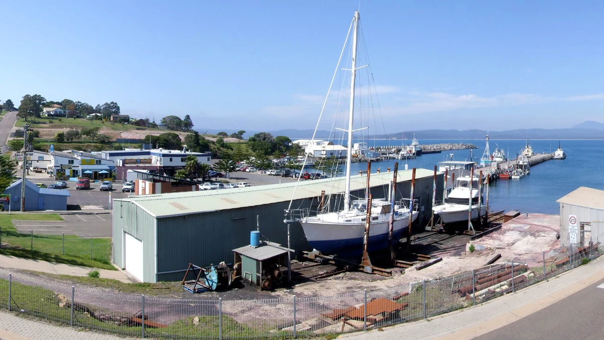 Eden cruise port — eden harbour, Snug Cove and Twofold Bay