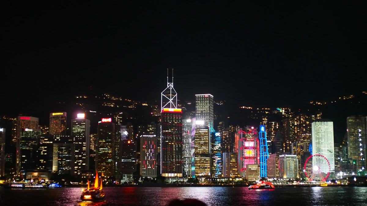 Hong Kong skyline across Victoria Harbour for a Hong Kong cruise port guide