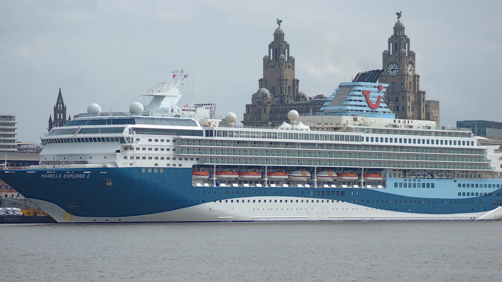 Marella Explorer 2 at Liverpool Cruise Terminal