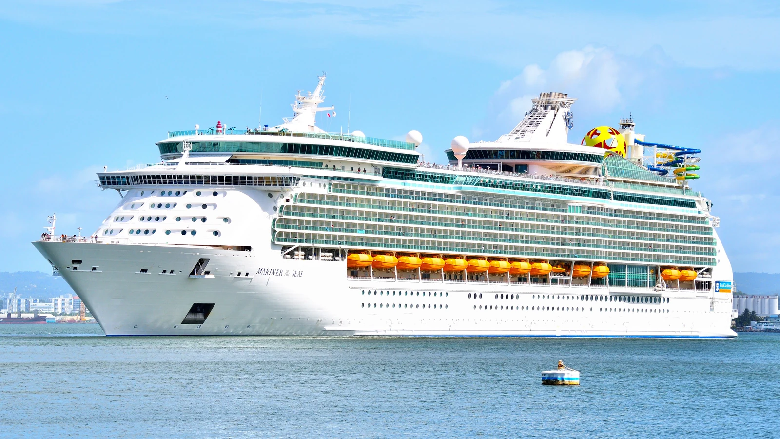 Mariner of the Seas sailing in calm water