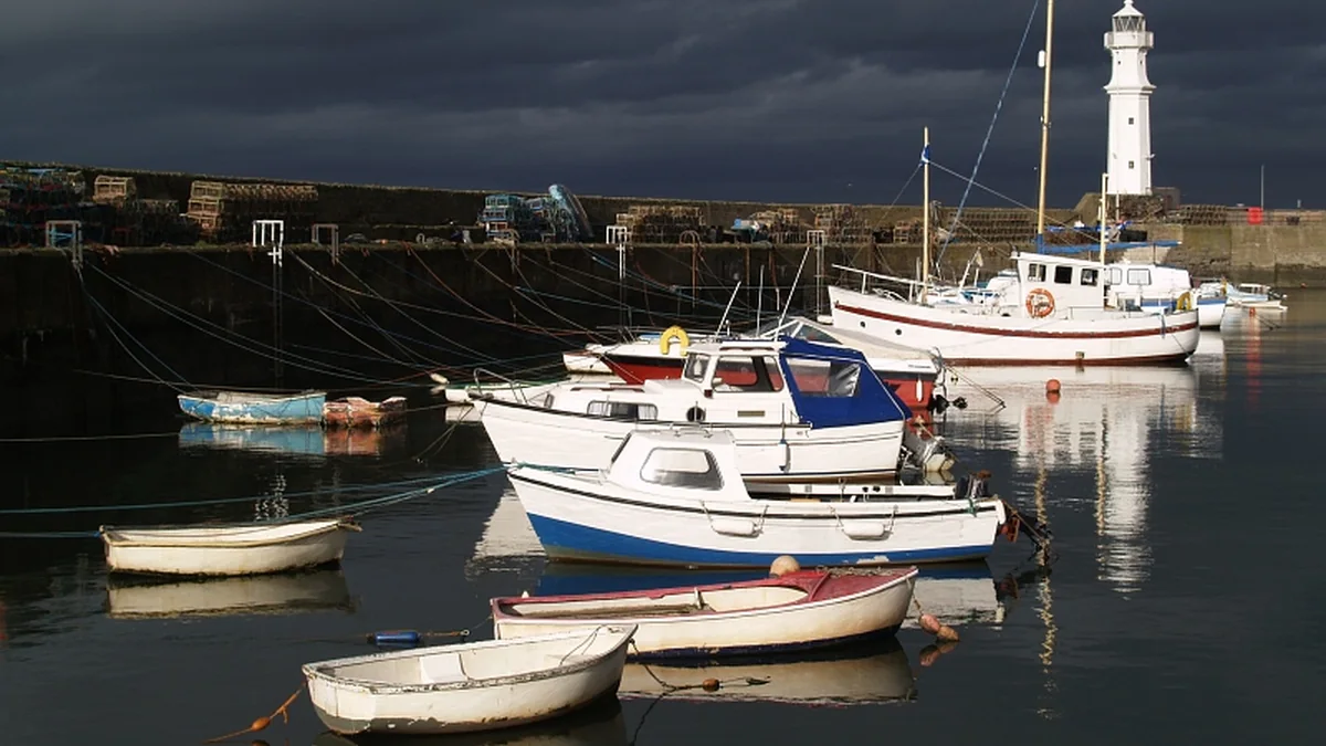 Newhaven Edinburgh cruise port harbour and waterfront