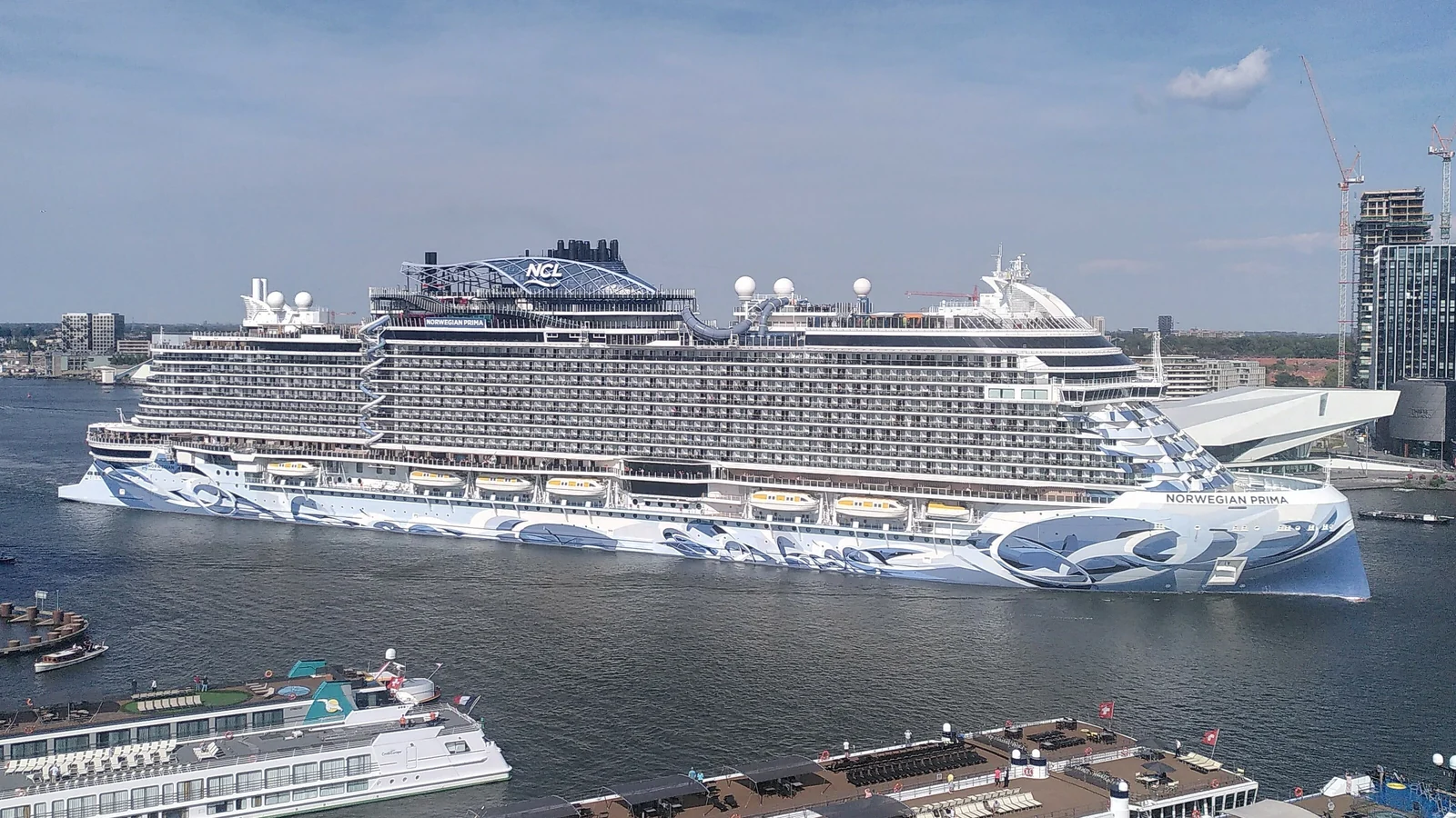 Norwegian Prima in Amsterdam