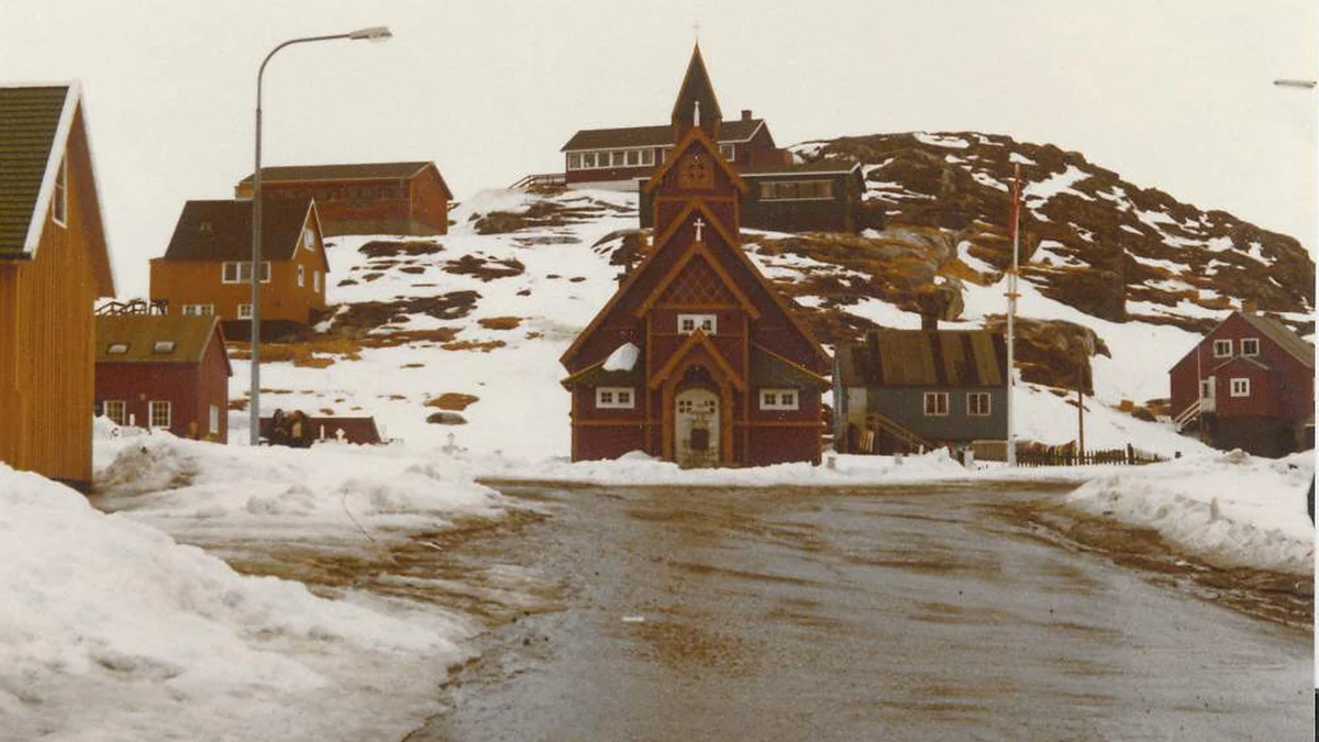 Paamiut cruise port town and harbour in southwest Greenland