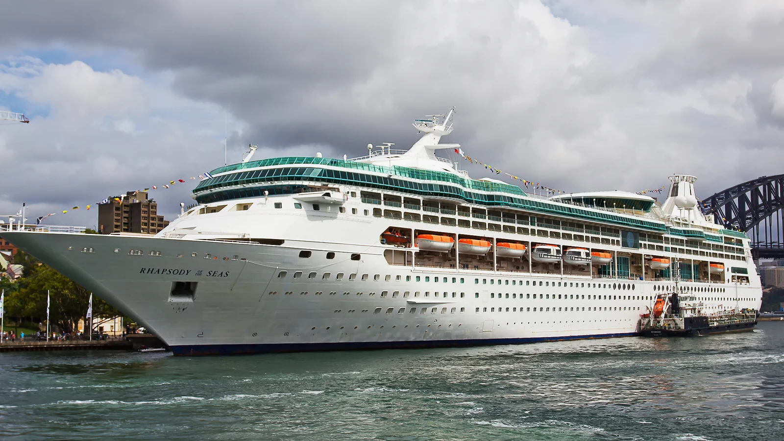 Rhapsody of the Seas at Sydney Overseas Passenger Terminal