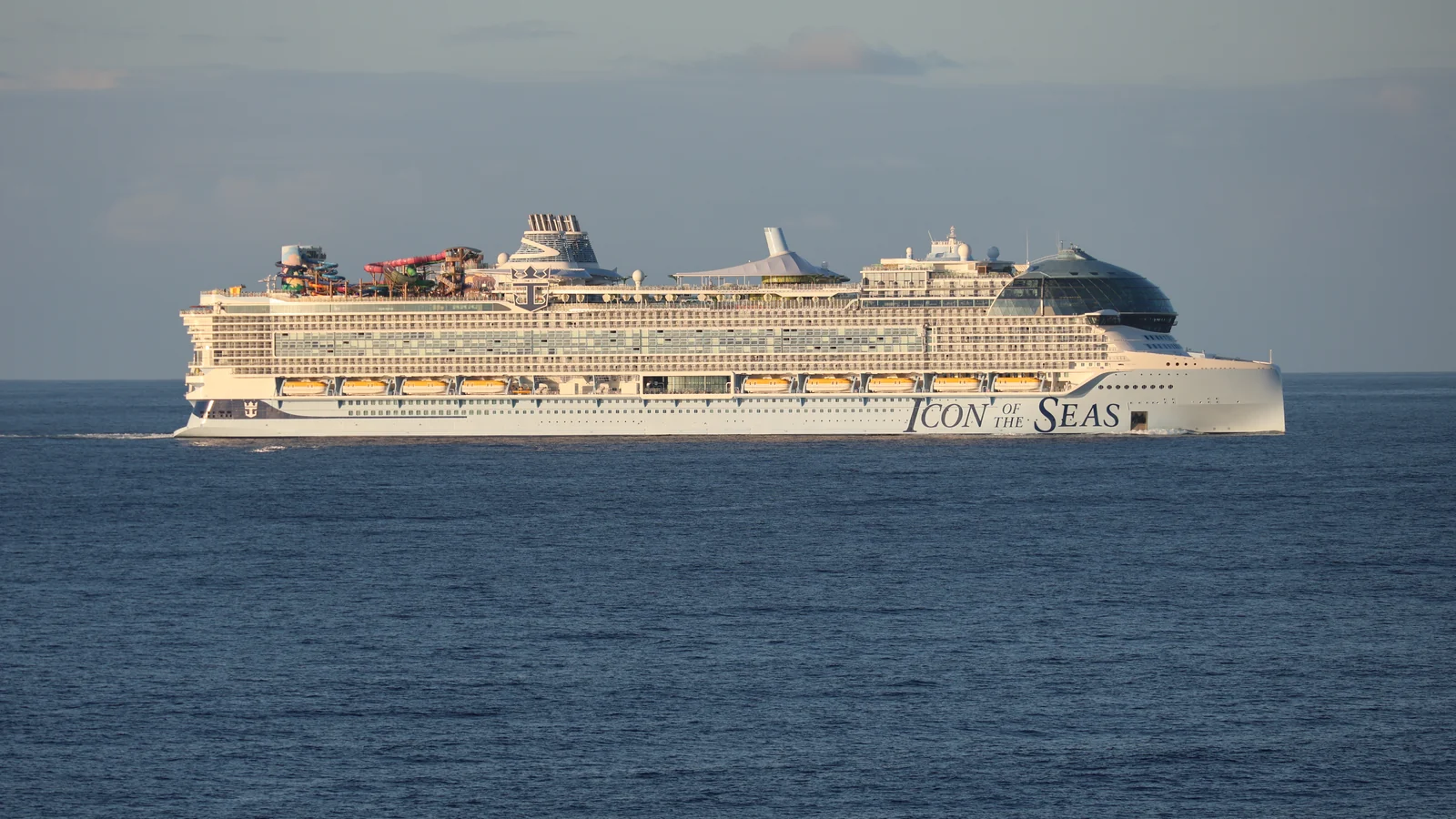 Icon of the Seas at sea
