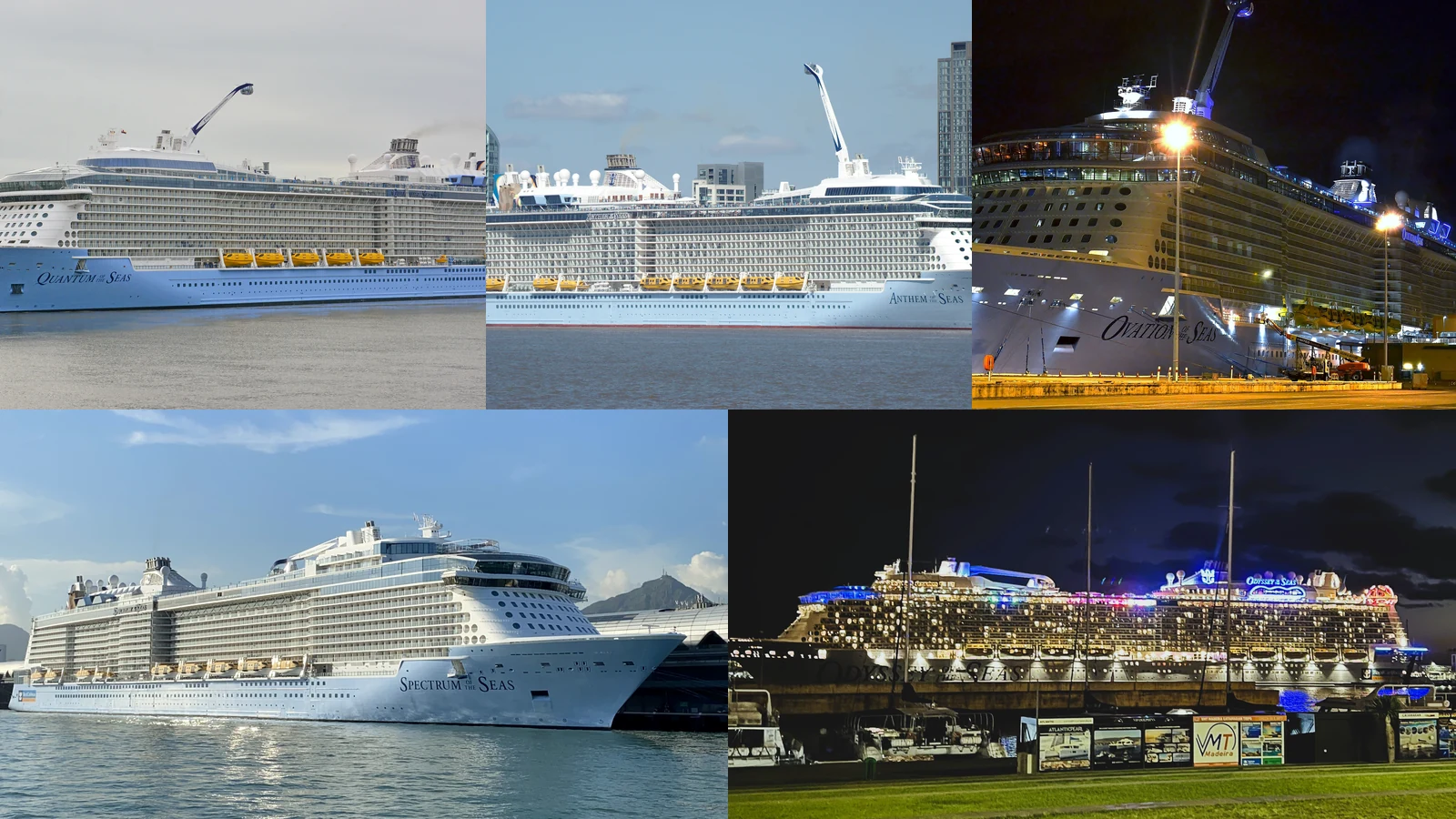 Royal Caribbean Quantum and Quantum Ultra Class cruise ships