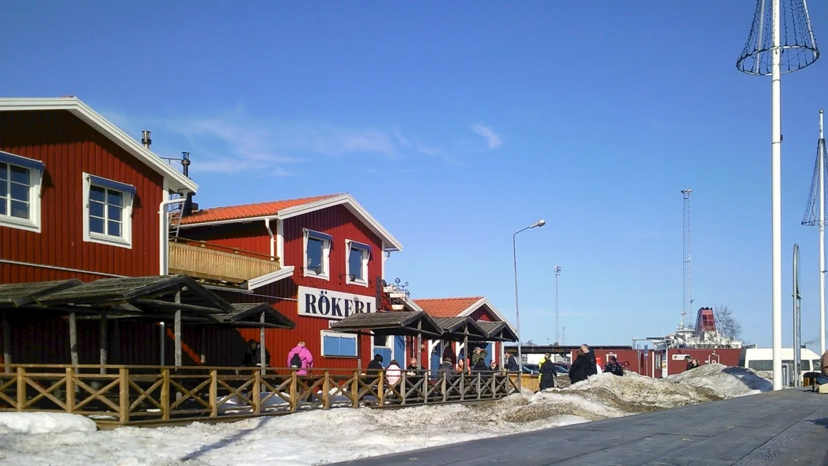 Stockholm cruise port at Nynashamn harbour in Sweden
