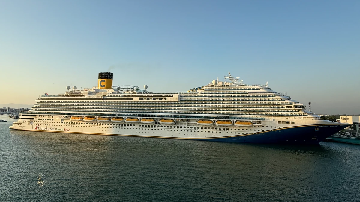 Carnival Firenze cruise ship in Puerto Vallarta