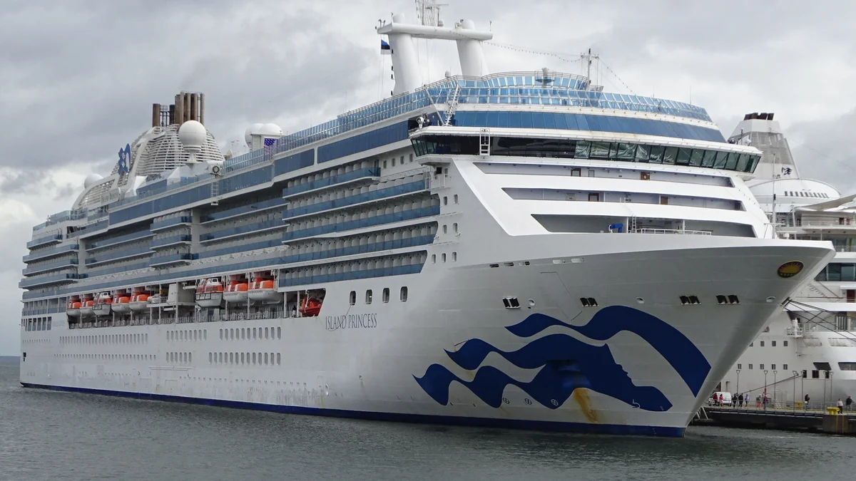 Island Princess in Tallinn in 2023