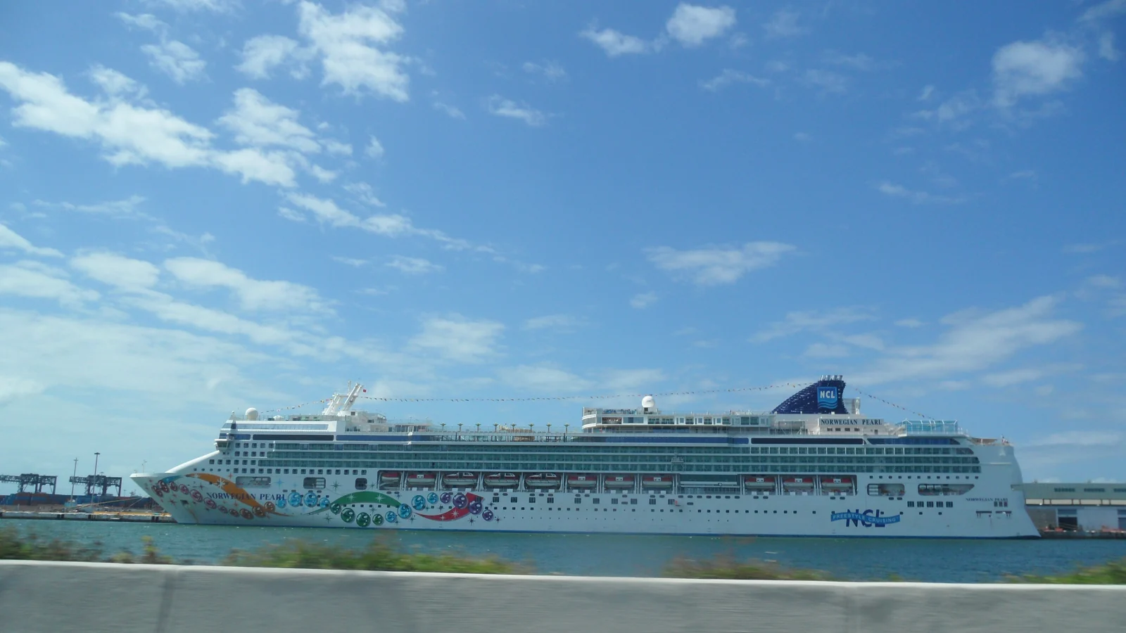 Norwegian Pearl cruise ship in PortMiami