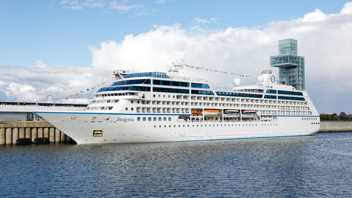 Oceania Insignia in Montreal in October 2023