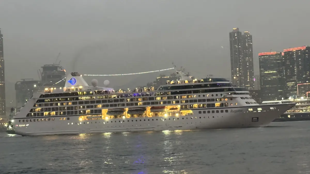 Oceania Regatta in Hong Kong