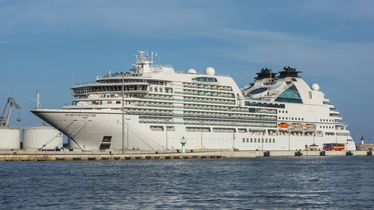 Seabourn Encore at Sète, France